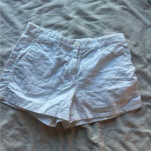 GAP White Eyelet Women's Bermudas
